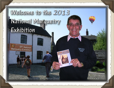 Brian at exhibition entrance